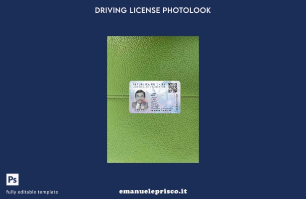 stile verificato Cile Dl psd photolook modello FRONTALE